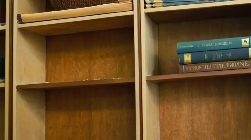 El espacio es un estudio clásico donde se encuentran libros y materiales de aprendizaje mezclados con una sensación de orden