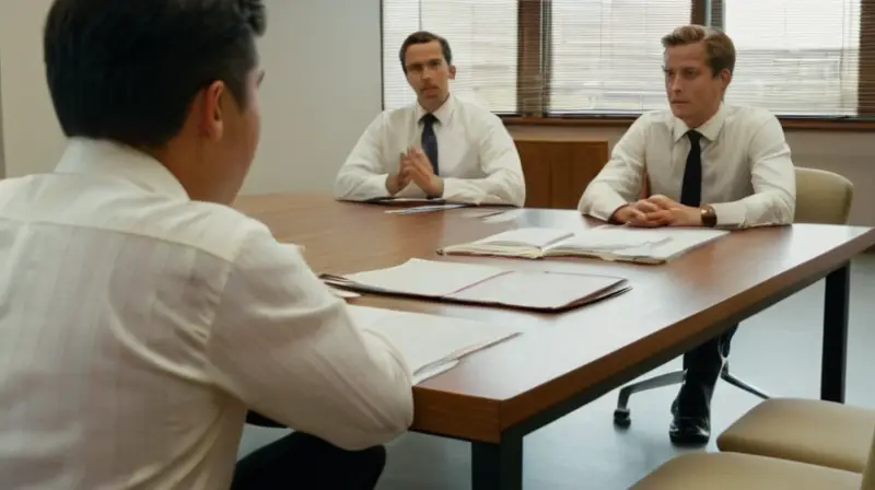 Tres hombres sentados en torno a una mesa pletórica de la desgaste del tiempo