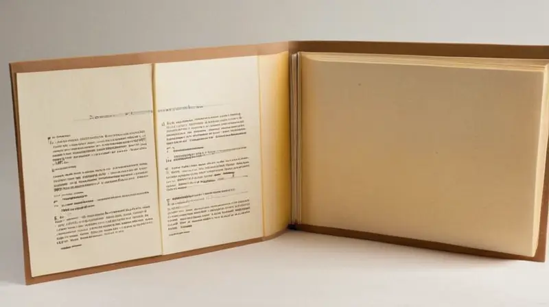 Un antiguo documento de papel amarillento con título en la esquina superior izquierda y un aspecto desgastado por el manejo