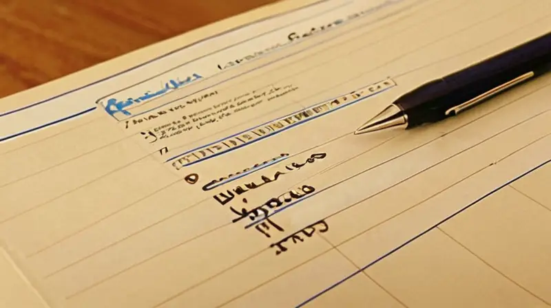 Una mesa desgastada bajo una luz suave destaca el libro de examen oficial abierto debajo con un bolígrafo azul cerca