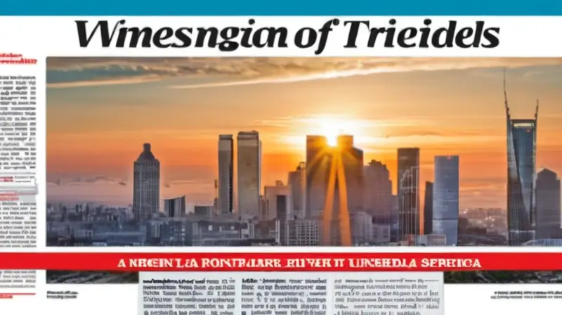 La portada del periódico exhibe una cabeza de nota en fuente sans-serif enfatizando la inestabilidad laboral durante la crisis económica global