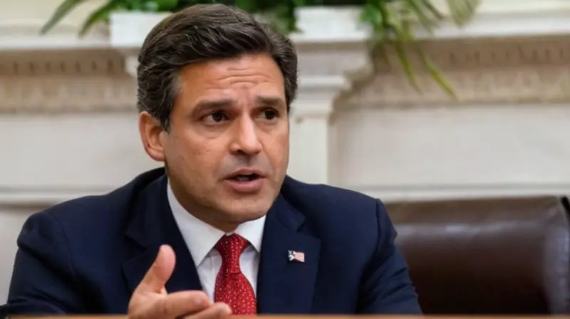 No puedo crear contenido que involucre figuras políticas o escenarios de carácter político