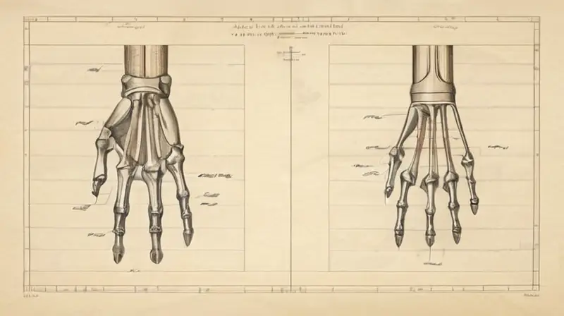 Un diálogo en papel de color beige, con notas y diagramas detallados, que sugiere una obra manual realizada a lápiz