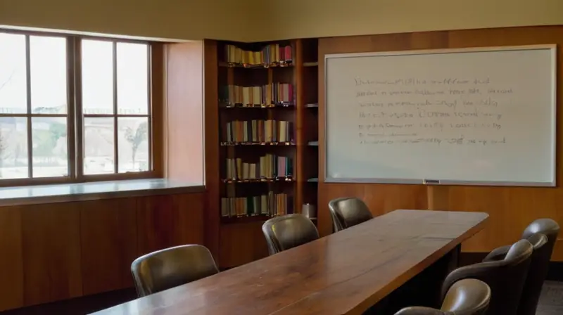 La habitación está iluminada suavemente por la luz natural y los colores calmos