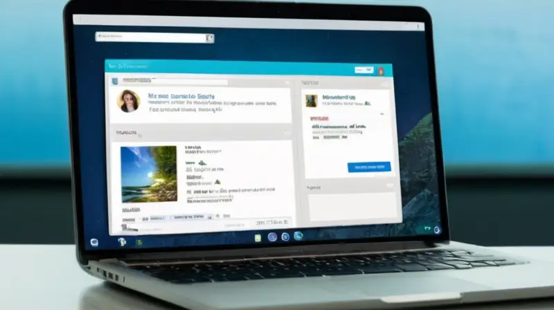 Un usuario busca información sobre un caso de tribunal opositor en una pantalla de computadora con una página web jurídica